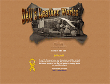 Tablet Screenshot of dellsleatherworks.com